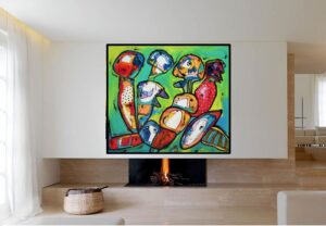 Det fixer vi senere. 160x140 cm
