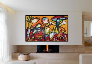 Når gammeldaws er sagen. 160 x 100 cm