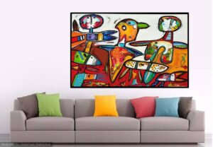 Wonderfull tonight.160 x 100 cm.